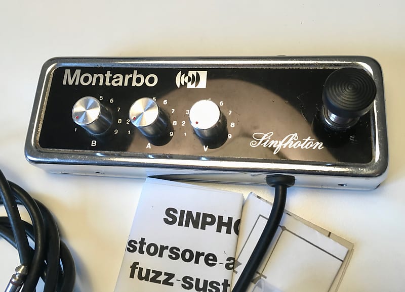 Montarbo/ Shinfhoton ハンドメイドFuzz Montarbo Sinfhoton Fuzz 1970 silver | Reverb