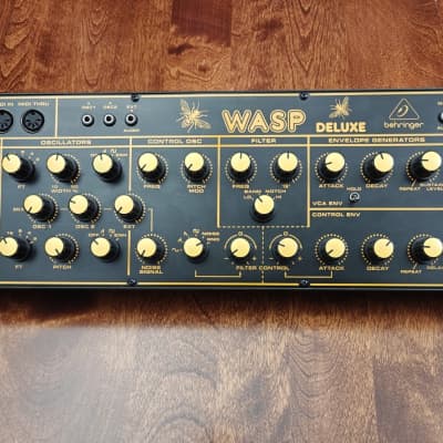 Practically New Behringer WASP Deluxe Desktop Synthesizer - Black