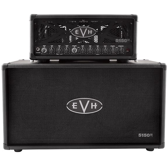 EVH 5150III 50S 6L6 Head With 212ST Cab Half Stack Pack | Reverb