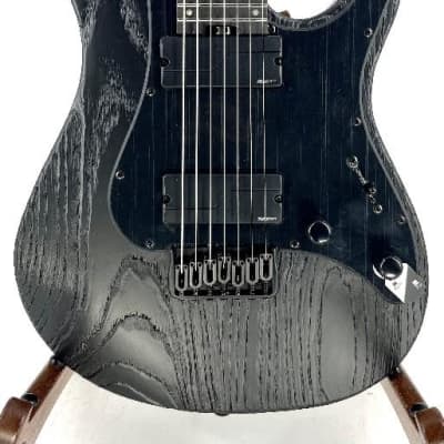 Esp Ltd LSN1007 7 String Barritone Electric Guitar - Black