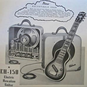Vintage 1941 Gibson EH 150 Tube Amp Tweed image 10