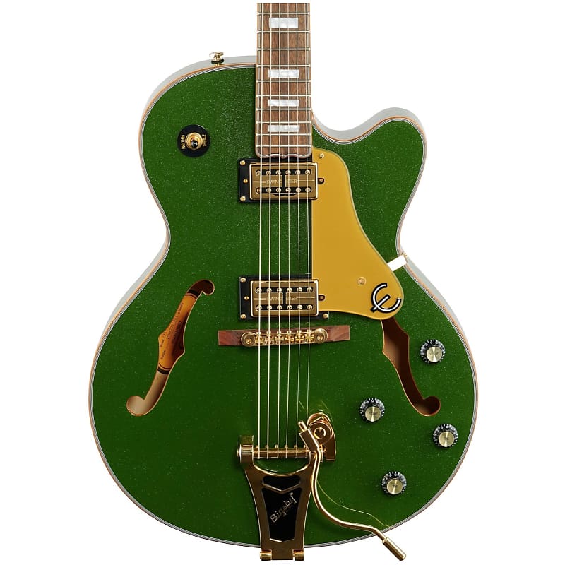 Epiphone Emperor Swingster Electric Guitar, Forest Green Metallic