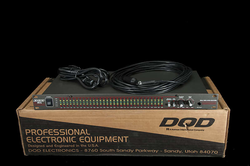 DOD SR RTA Realtime Audio Analyzer w/Mic and Power Cable