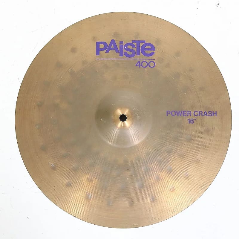 Paiste 16" 400 Power Crash Cymbal image 1