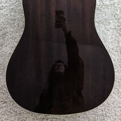 Epiphone J-45 Studio Acoustic Guitar, Model AJ-220S Mahogany Burst - EA22MBNH1 image 2