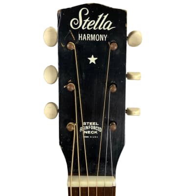 Stella Harmony F-66 GG Vintage Guitar (Used) | Reverb