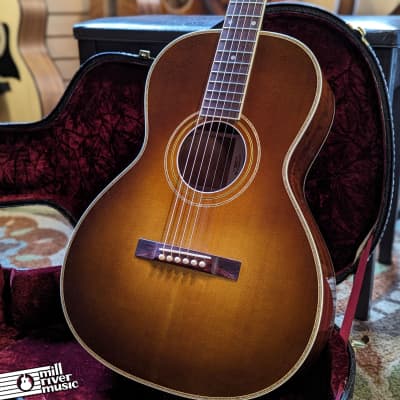 Fairbanks F-20 Gold Sparkle OO Acoustic Guitar Sitka / Figured Mahogany w/HSC image 1