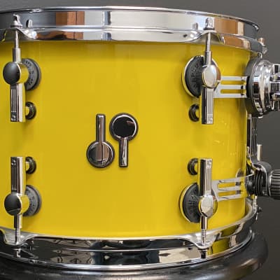 Sonor 20/12/14" SQ2 Maple Drum Set - High Gloss Traffic Yellow image 14