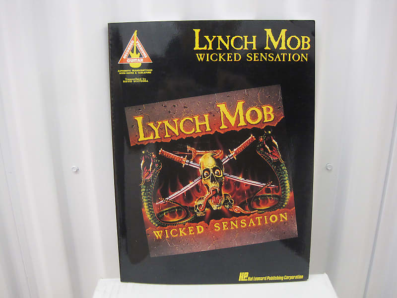 Lynch Mob Wicked Sensation Sheet Music Song Book Guitar Tab