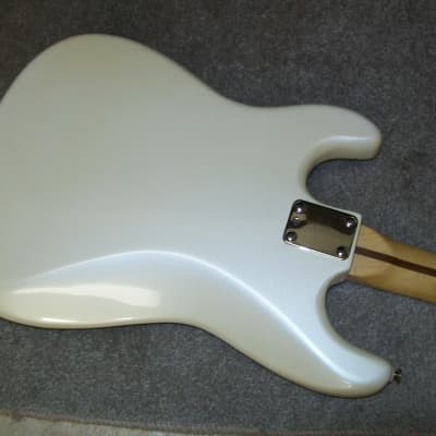 Hohner Professional ST Lead Strat Style 80s-90s Pearl White with Bag image 7