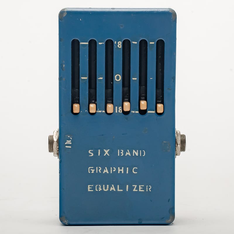 MXR - 1974 6 Band Graphic Equalizer - Vintage EQ Pedal