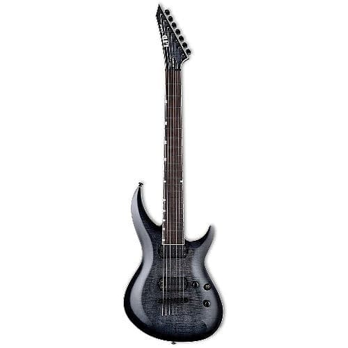 ESP LTD H3-1007B FM Lefty Guitar See Through Black Burst