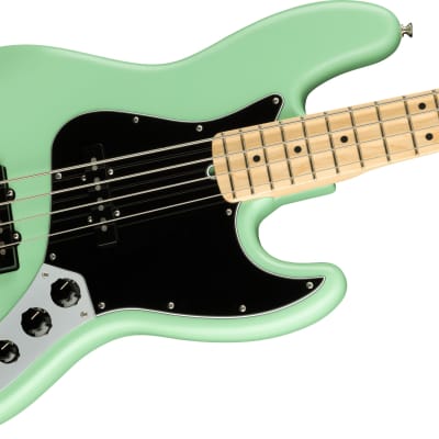 Fender American Performer Jazz Bass Satin Surf Green image 4