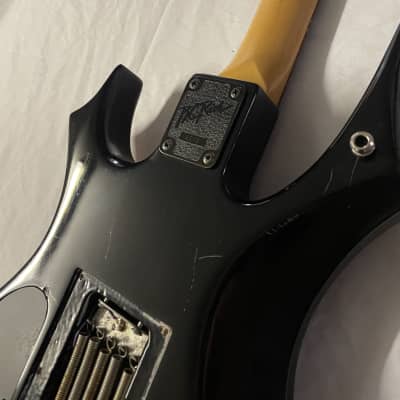 B.C. Rich Virgin Platinum Series Electric Guitar MIK Korea 1980s - Snakeskin image 14