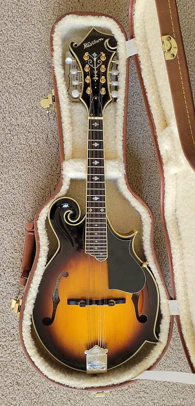 Washburn M3SW Americana Series All Solid F-Style Mandolin, | Reverb