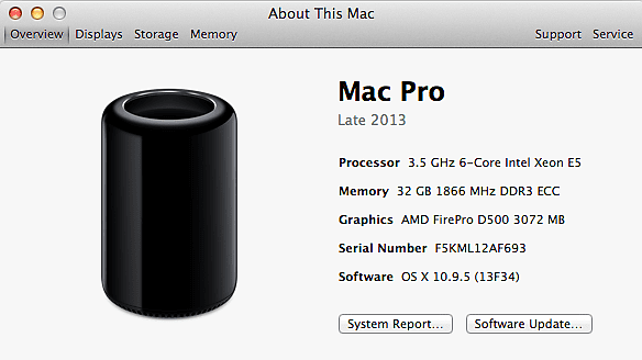 Apple Mac Pro 2103 2013 | Reverb