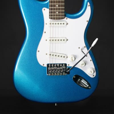 Aria Pro II STG-003 Electric Guitar (Various Finishes)-Metallic Blue image 11