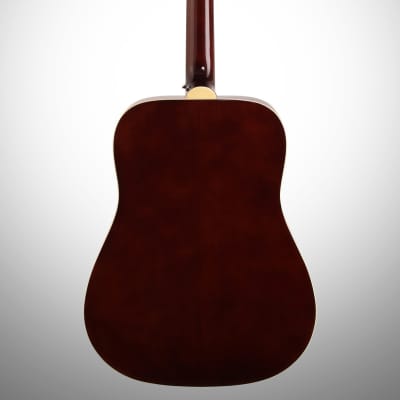 Epiphone DR-100 Acoustic Guitar, Vintage Sunburst image 4