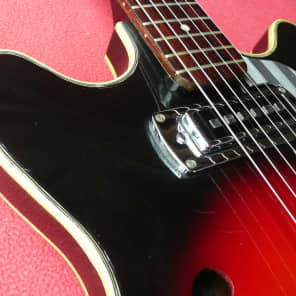 Teisco EP-2L Hollow Body Electric Guitar Japan Vintage