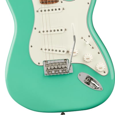 Fender Player Stratocaster Electric Guitar. Pau Ferro Fingerboard, Sea Foam Green image 5