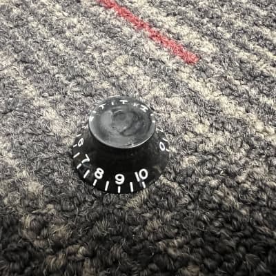 Gibson Top Hat Knob 1984 - Black for sale