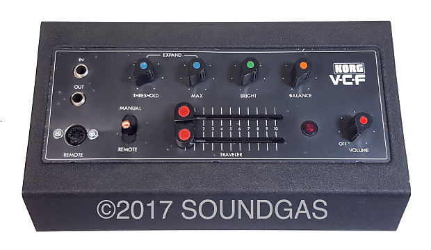 KORG V.C.F エフェクター FK-1 KORG VCF FK-1 試奏動画 - YouTube