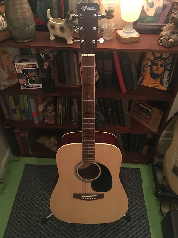 Vintage Ariana Acoustic guitar  WGA-GP-2N 1970’s 1980’s Natural image 1