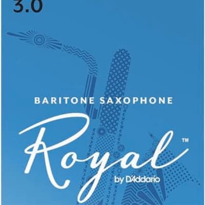 Rico Royal - Eb Baritone Saxophone Reed - Strength 3.0 - Single image 1