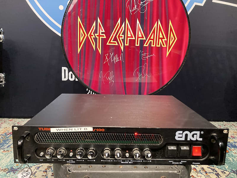 ENGL Vivian Campbell's, Def Leppard E850/100 Tube All Valve Power Amp (VC #5020) 2008 image 1