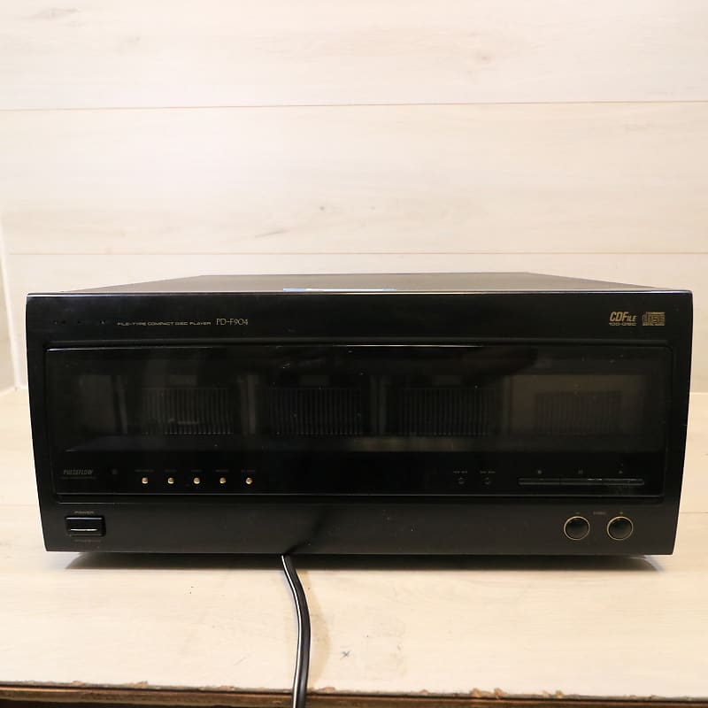 Pioneer Vintage Pioneer PD-F904 Compact Disc Changer 1995 - Black metal  			