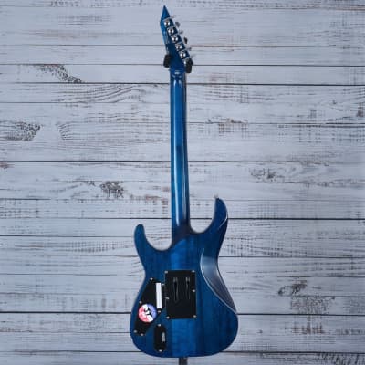 ESP LTD MH-1000 Electric Guitar | Black Ocean image 4