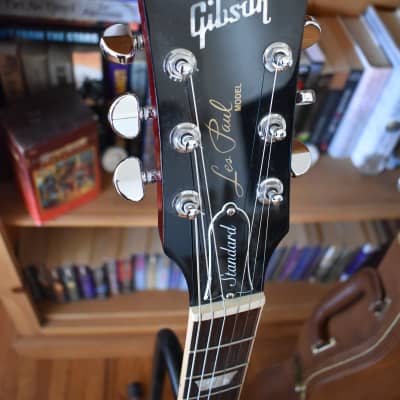 Gibson Les Paul Standard 2018, Lightweight, Blood Orange, EMG pickups, OHSC image 19