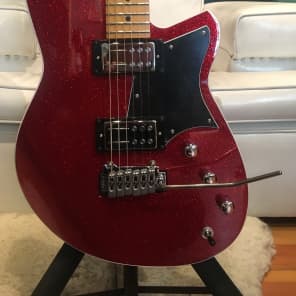 Reverend Tommy Koffin Signature 2017 Red Sparkle image 2