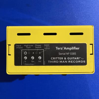 Critter & Guitari Terz Amplifier Yellow image 5