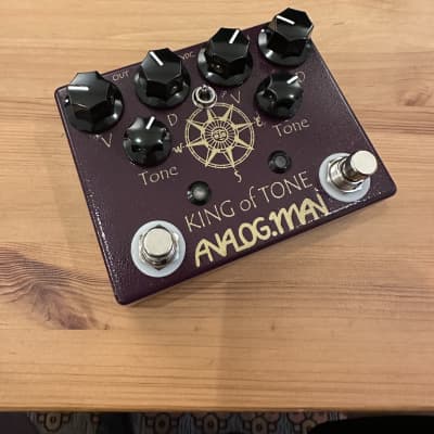 Analogman King of Tone V4 with Both Side High Gain Option | Reverb