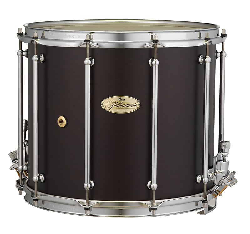PHX1412210 Pearl 14x12 Philharmonic 4-Ply African Mahogany Field Drum image 1
