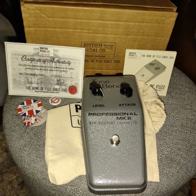 2020 BPC British Pedal Company Tonebender Professional Mark II OC81D Near Mint in Box! Jimmy Page Tone! for sale