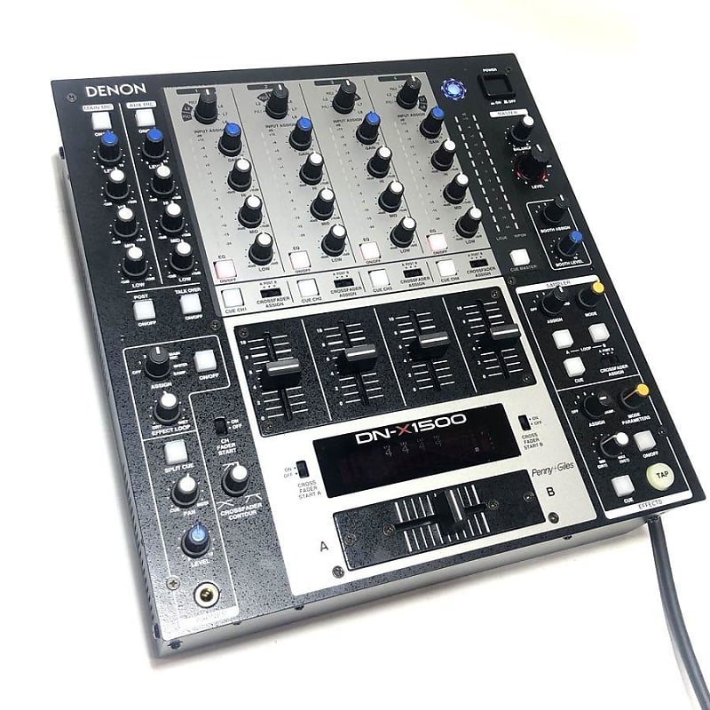 Denon DJ DN-X1500 Professional 4-Channel DJ Mixer w