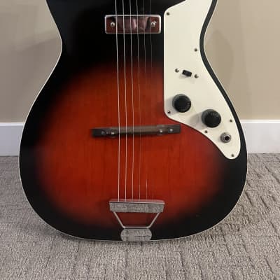 Holiday  Stratotone 1961-65 - Red burst for sale