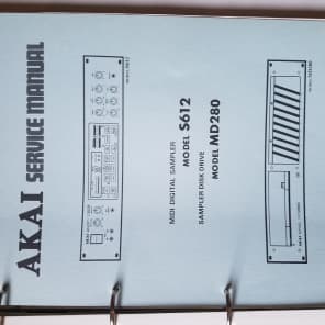 Akai Original Service Manuals Mint S612, MD 280, Ask 90,  Ax80 And More image 3