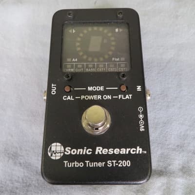 Sonic Research Turbo Tuner ST-200 - Gearspace
