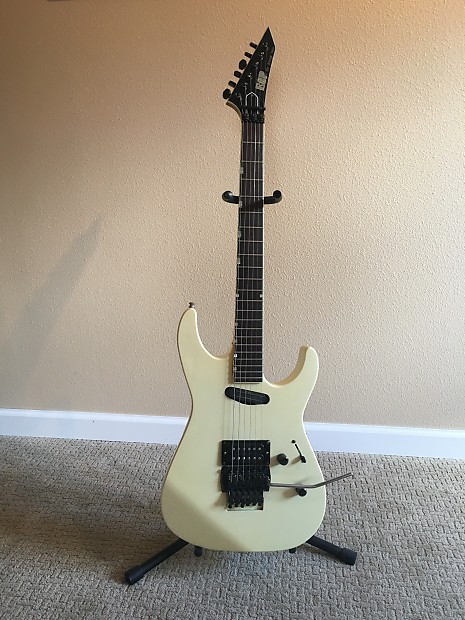 ESP Mirage deluxe 1988 White | Reverb