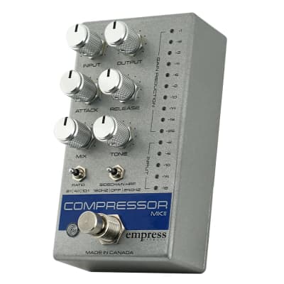 Empress Effects Compressor MKII Pedal - Silver Sparkle image 2