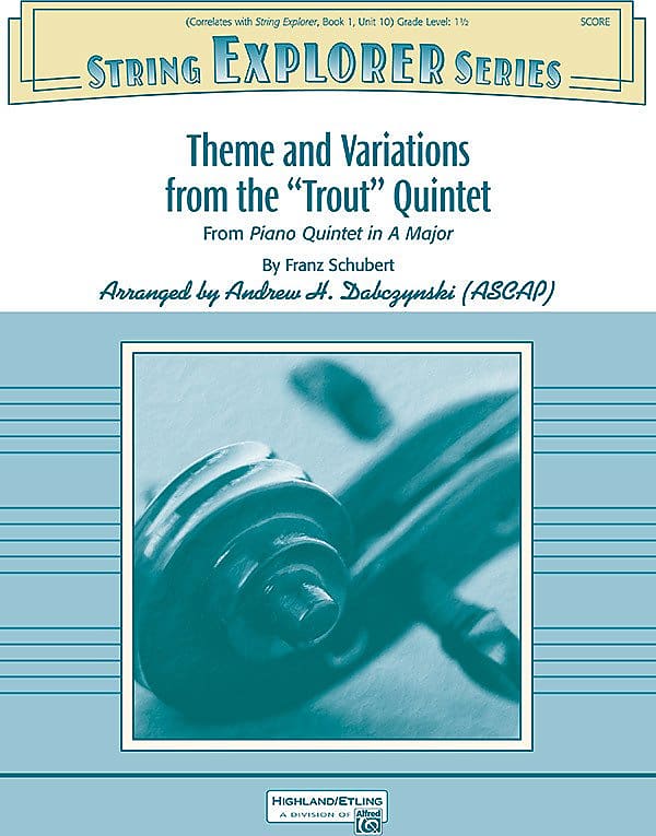Theme and Variations from the "Trout" Quintet From Piano Reverb