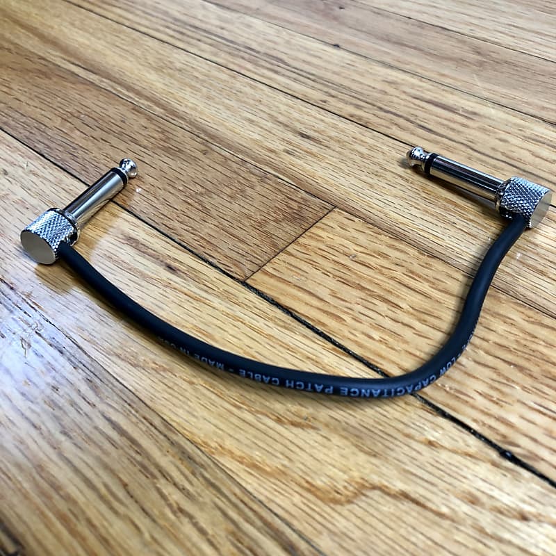 Lava Cable Tightrope 6.25” RA 1/4” RA 1/4” Patch Cable Reverb