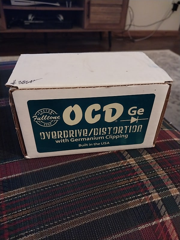 Fulltone Custom Shop OCD Ge with Germanium Clipping 2019 Fulltone Custom Shop OCD Ge with Germanium Clipping 2019