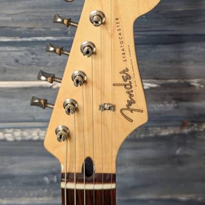 Used Fender MIJ Aerodyne Stratocaster - Flame Sunburst with Hard Case image 3