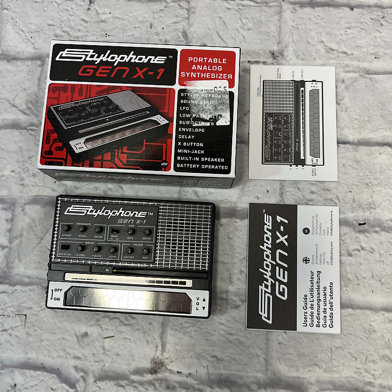Stylophone Gen X-1 Portable Analog Synthesizer | Reverb