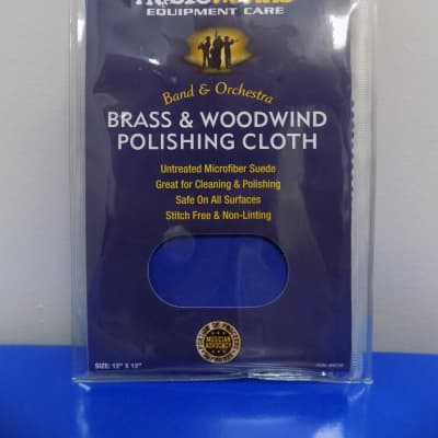 Music Nomad Brass & Woodwind Untreated Microfiber Polishing Cloth