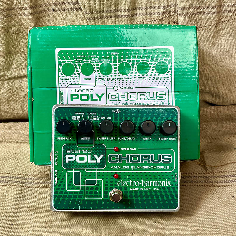 2000's Electro-Harmonix Stereo Poly Chorus Reissue | Reverb